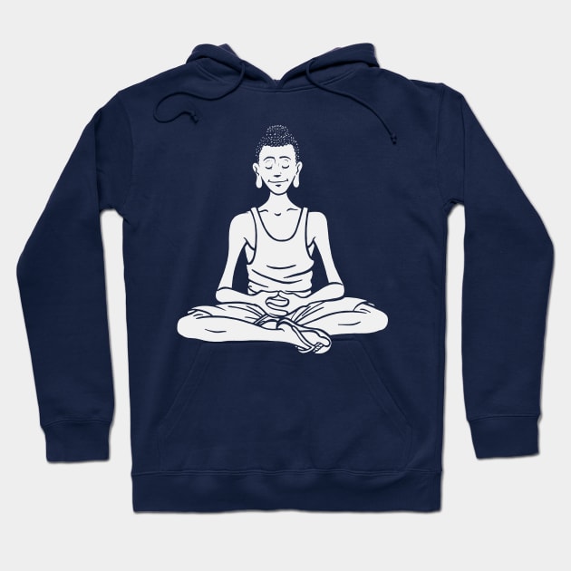 Regular Buddha Hoodie by danrop